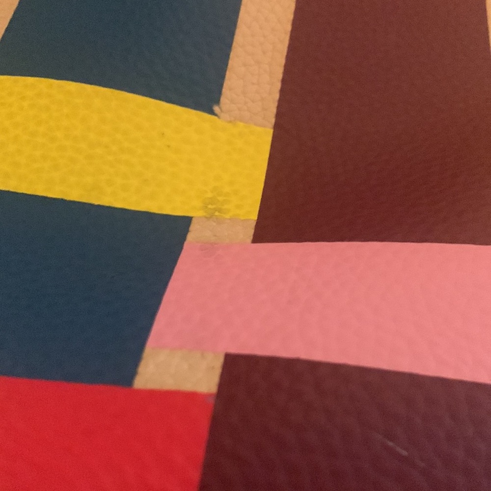 TORY BURCH color stripe tote - rare! Great condition! - Picture 14 of 16